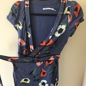 UO Wrap dress flower print